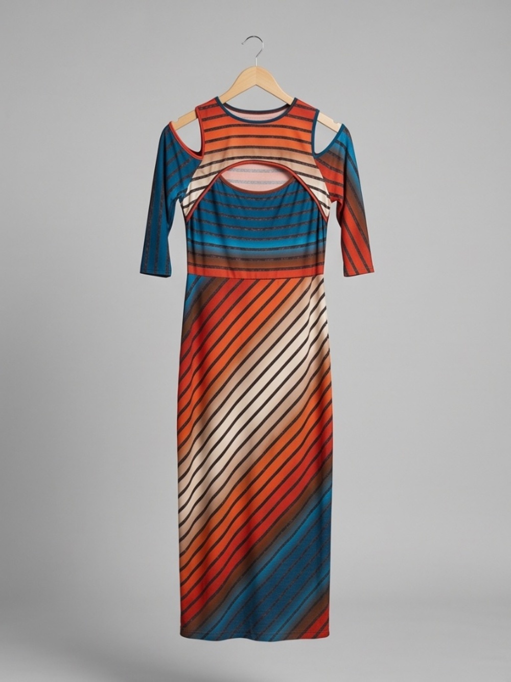 Two Multi-colored Maxi Dresses - Picture 4 of 6